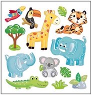 15152 Samolepky ZOO 25 ks v krabičce 13 x 15,5 cm-3