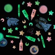 1541 Barvy na sklo z&aacute;ř&iacute;c&iacute; ve tmě 22 ml-2