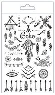 Tetovacie obtlačky Boho 10,5 x 6 cm