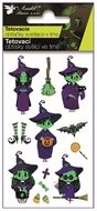 Tetovacie obtlačky svietiace v tme Čarodejnice 10,5 x 6 cm