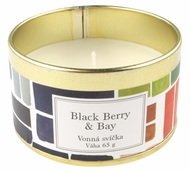 1876 Vonn&aacute; sv&iacute;čka Black Berry & Bay, 65 g v plechov&eacute; krabičce-1
