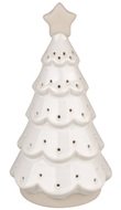 19591 Dekorace stromek porcelánový na postavení s LED 7,5 x 20 cm-1