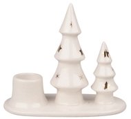 19621 Sv&iacute;cen stromky porcel&aacute;nov&yacute; 12,5 x 10,5 x 6 cm, na sv&iacute;čku 2,2 mm-1