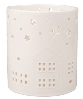 Svietnik mesto porcelánový 10 x 11 x 10 cm