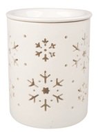 Aromalampa vločky porcelánová 10.5 x 13 x 10,5 cm