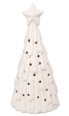 Zimný strom porcelánový s LED 8 x 16,5 x 6 cm Zimný strom porcelánový s LED 8 x 16,5 x 6 cm