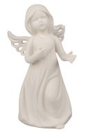 Anjel so srdcom porcelánový 9 x 17,5 x 10 cm