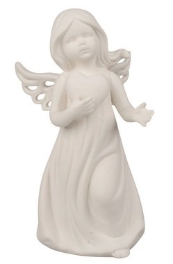 Anjel so srdcom porcelánový 9 x 17,5 x 10 cm