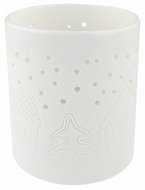 19641 Sv&iacute;cen porcel&aacute;nov&yacute; Domky 11 x 13,5 x 11 cm-1