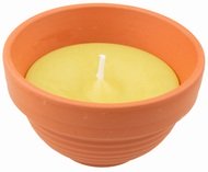 Citronela – záhradná sviečka v keramickej miske, 80 g