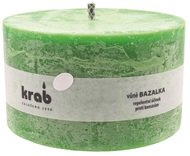 Bazalka – záhradná sviečka 1 000 g, 14 × 8 cm, výdrž až 45 h