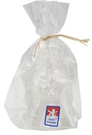 20053 Sv&iacute;čka anděl b&iacute;l&yacute; LAK, 8 x 6 cm-2