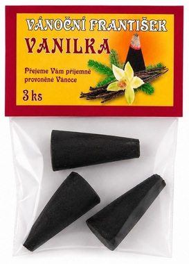 Vianočné františky Vanilka 3 ks
