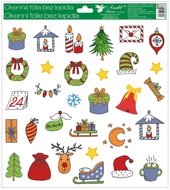 Okenná fólia – Kalendár a ozdoby