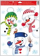 Okenná fólia – Snehuliaci