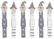 30054 Santov&eacute; na kol&iacute;čku 8,5 cm, 6 ks &scaron;ed&iacute;-1