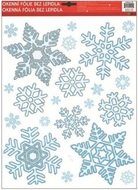 Okenná fólia – Vločky bohato vykryslené