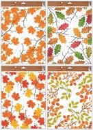 40006 Okenní fólie rohová s listy 30 x 42 cm-1