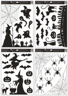 40008 Okenn&iacute; f&oacute;lie stra&scaron;ideln&yacute; Halloween 35 x 50 cm  -1