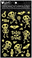 Nálepky Kostlivci plastické 14,5 x 25 cm