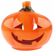 41006 Svícen keramická dýně Halloween 15 x 14 cm-1