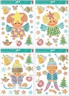 448 Fólie okenní veselé obrázky z linek 42x30cm-1