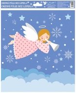 Okenná fólia – Ružový anjelik