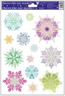 Okenná fólia – Vločky dúhové