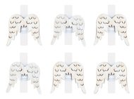 5321 Andělská křídla dřevěná na kolíčku 3 cm, 6 ks, přírodní-1