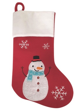 Mikulášska dekoračná pančucha 25 x 40 x 2 cm + pútko