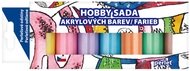 Sada akrylových farieb 7 x 15 g, PERLET