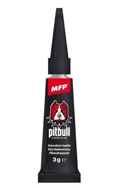Sekundové lepidlo Pitbull 3 g, rýchle tuhnutie
