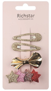 Set vlasových doplnkov 4 ks