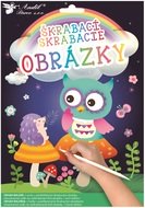 6620 Vyškrabávací obrázky 2 archy 16,5 x 21 cm SOVIČKA-1