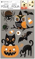 Okenné fólie Halloween 25 × 42 cm