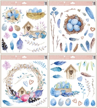 Okenné fólie S búdkou 30 x 33,5 cm