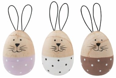 Zajac drevený 5 x 11 x 5 cm na postavenie