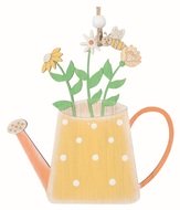 7656 Konev dřevěn&aacute; žlut&aacute; 12 x 13 x 0,5 cm na zavě&scaron;en&iacute;-1