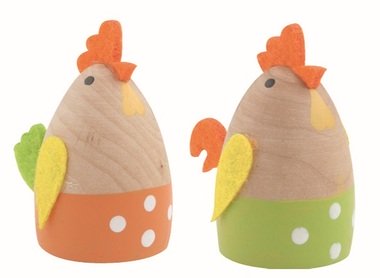 Sliepka drevená 3,5 x 5,5 x 5 cm na postavenie