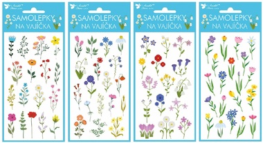 Samolepky na vajíčka Lúka 8 x 14,5 cm