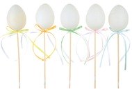 8186 Vajíčko plastové k nazdobení zápich 6cm + špejle-1