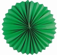 Lampión guľatý 25 cm - Zelený