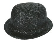 Karnevalový bowlingový klobúk - Čierny