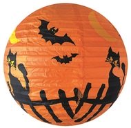 9272 Lampion kočka s netop&yacute;ry na zavě&scaron;en&iacute; 35 cm-1