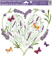 Okenná fólia – Srdce