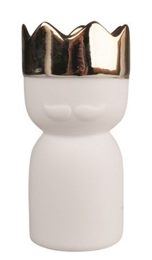 Svietnik porcelánový z kolekcie Troch kráľov 5,5 x 12 x 5,5 cm