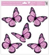 Okenná fólia – Fialoví motýle