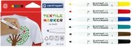 Popisovač tenký na textil Textile Liner ČIERNY, CENTROPEN