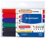 991080 Fixy st&iacute;rateln&eacute; Whiteboard Marker 6 ks, CENTROPEN-1